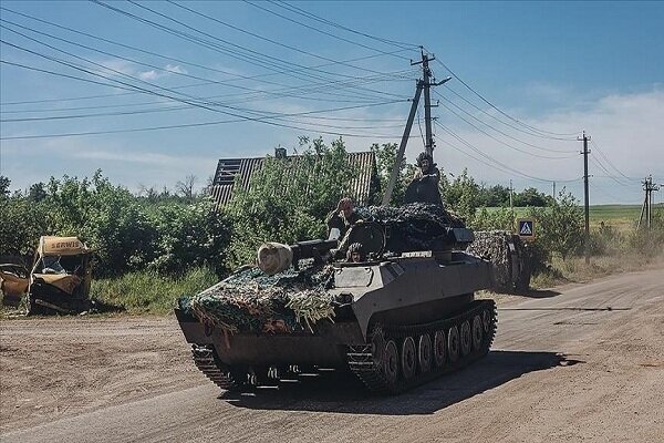 تسلط نیروهای روسیه بر نواحی اطراف «لیسیچانسک» 