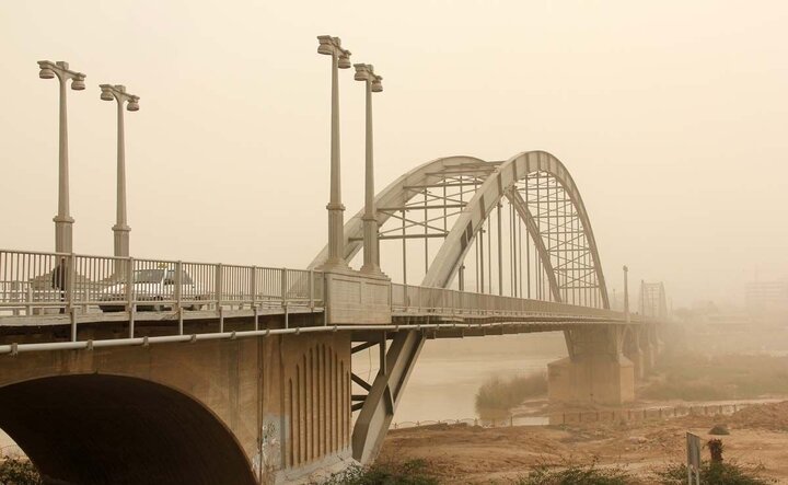 گرد و خاک با منشاء کشور عراق به خوزستان رسید