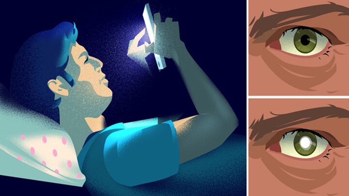 عوارض استفاده از تلفن همراه قبل از خواب برای سلامتی
