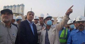 آغاز بتن‌ریزی دیواره واحد دوم نیروگاه اتمی بوشهر