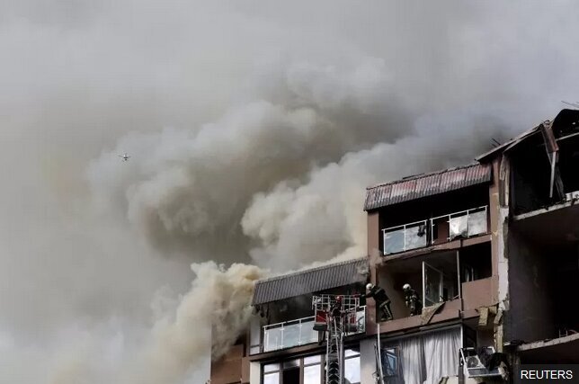 وقوع انفجار در شهر کی‌یف
