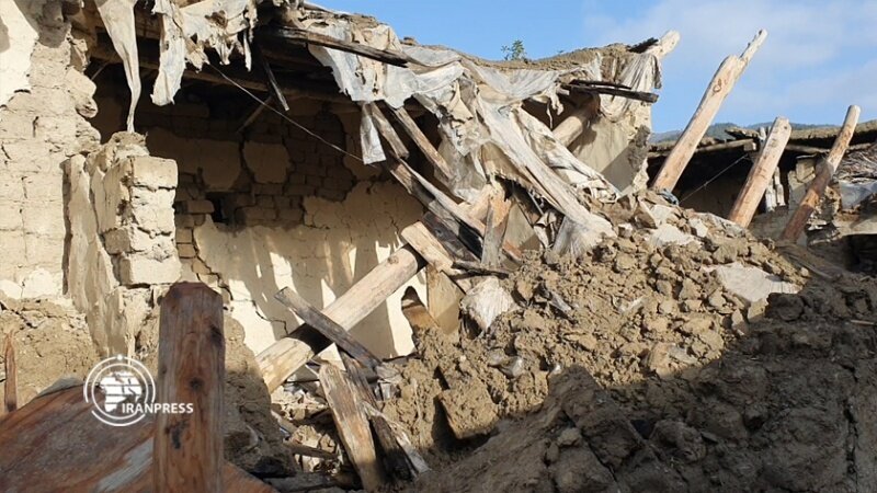 تخریب منازل مردم افغانستان در پی زلزله اخیر + کس