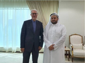 سفیر ایران با معاون وزیر امور خارجه قطر دیدار کرد