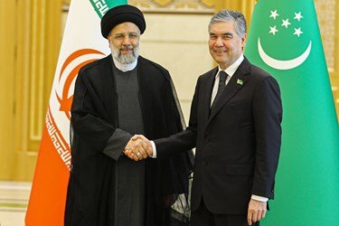 رئیسی با رییس مجلس ترکمنستان دیدار کرد / تصاویر