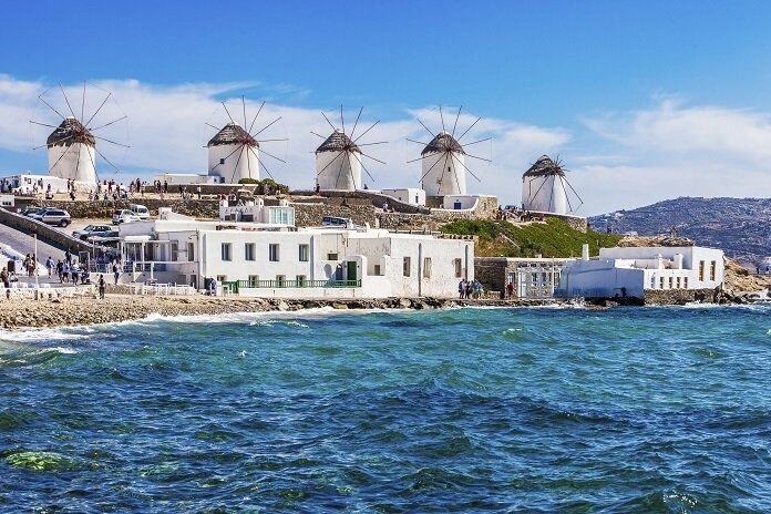 جزیره میکونوس بهشتی ساحلی در یونان 