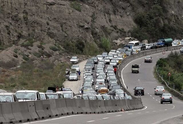 وضعیت ترافیکی راه‌های مازندران ۱۰ تیر ۱۴۰۱ / ۲ جاده شمالی یکطرفه شد