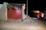 تخریب شدید خانه‌ها در روستای سایه خوش هرمزگان / فیلم