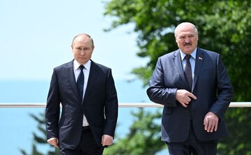 پیام تبریک پوتین به لوکاشنکو به مناسبت روز استقلال بلاروس