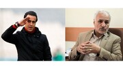 واکنش تند علی کریمی به سخنان حسن عباسی درباره فوتبالیست ها / عکس