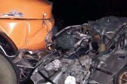 تصادف هولناک کامیون با پژو ۴۰۵ در زنجان / ۳ نفر جان باختند