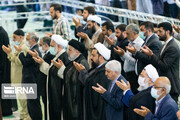 گزارش تصویری از برگزاری نماز عید سعید قربان در مصلی تهران / تصاویر