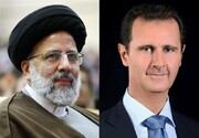 گفتگوی تلفنی رئیسی و بشار اسد