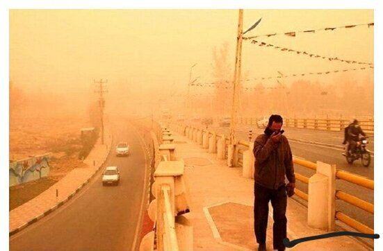 هشدار هواشناسی به شهروندان | نفوذ توده گرد و خاک عراقی در آسمان خوزستان