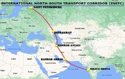 افتتاح کریدور شمال- جنوب با ارسال ۳۰۰ کانتینر  باری به روسیه