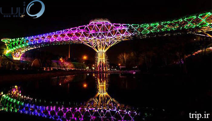﻿﻿آشنایی با پل طبیعت در تهران