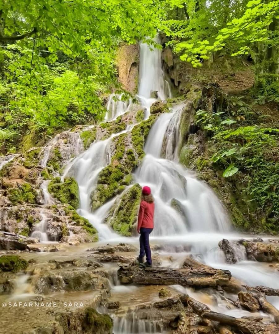 آبشارگردی در دل جنگل‌های هیرکانی استان مازندران، روایتی از سارا خوش‌نژاد
