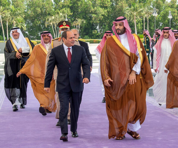 سفر رییس‌جمهور مصر به عربستان