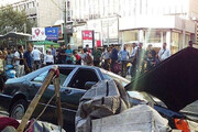 نخستین ویدیو از تصادف خونین خودرو تشریفات در خیابان ولیعصر تهران/ فیلم