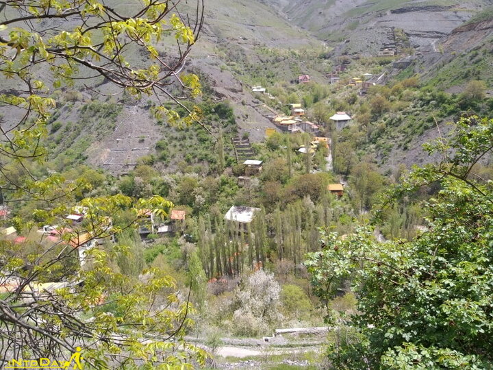 ابر دره خوش آب و هواترین روستای ییلاقی در مشهد 