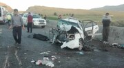 ۶ کشته و زخمی درپی تصادف رانندگی در جاده آبسرده بروجرد
