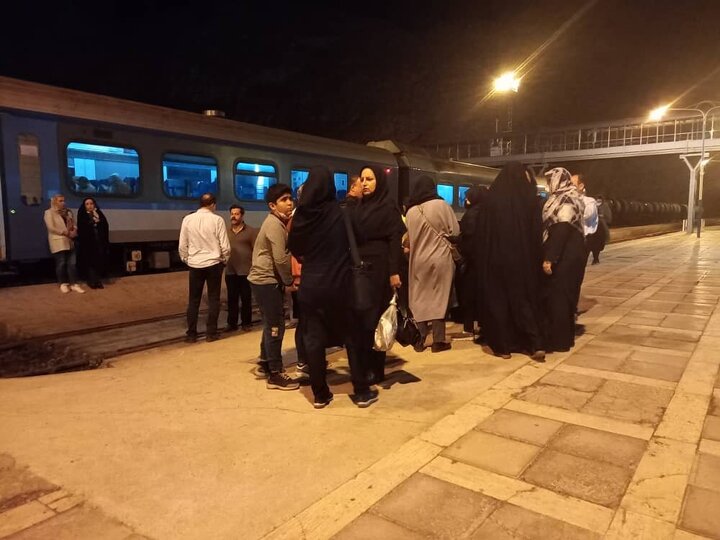 مسدود شدن راه‌آهن تهران –شمال درپی وقوع سیل