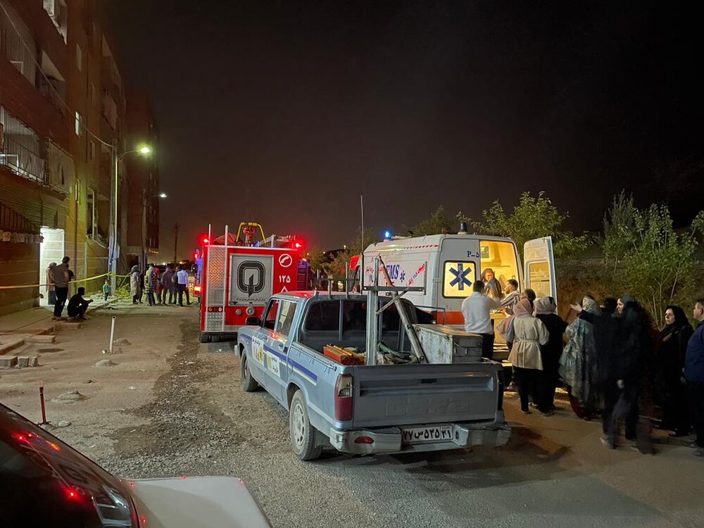 انفجار شدید در مسکن مهر خرم آباد