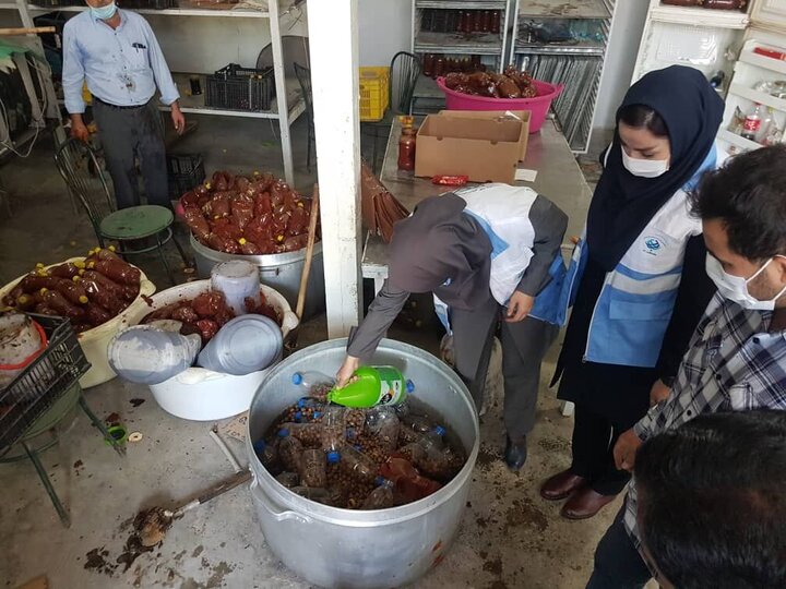 کشف حدود ۱۵۰ کیلوگرم موادغذایی فاسد در استان قزوین