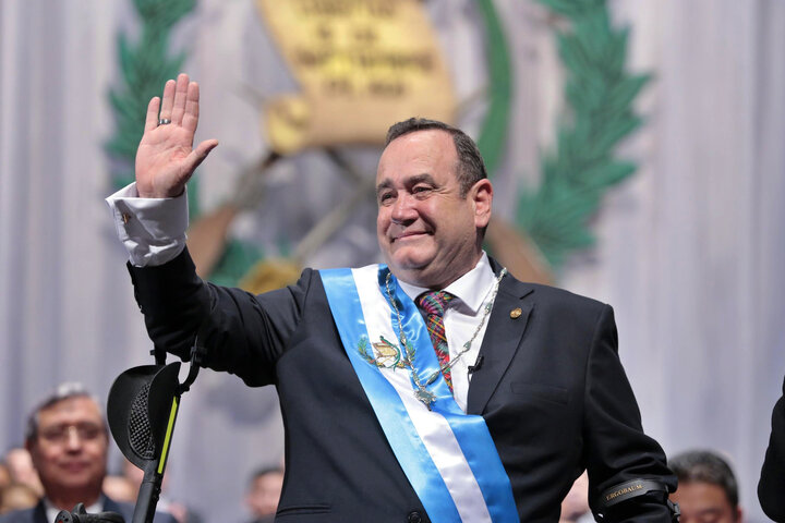  حمله مسلحانه به رئیس جمهور گواتمالا 