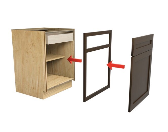 Framed vs. Frameless - Crystal Cabinets