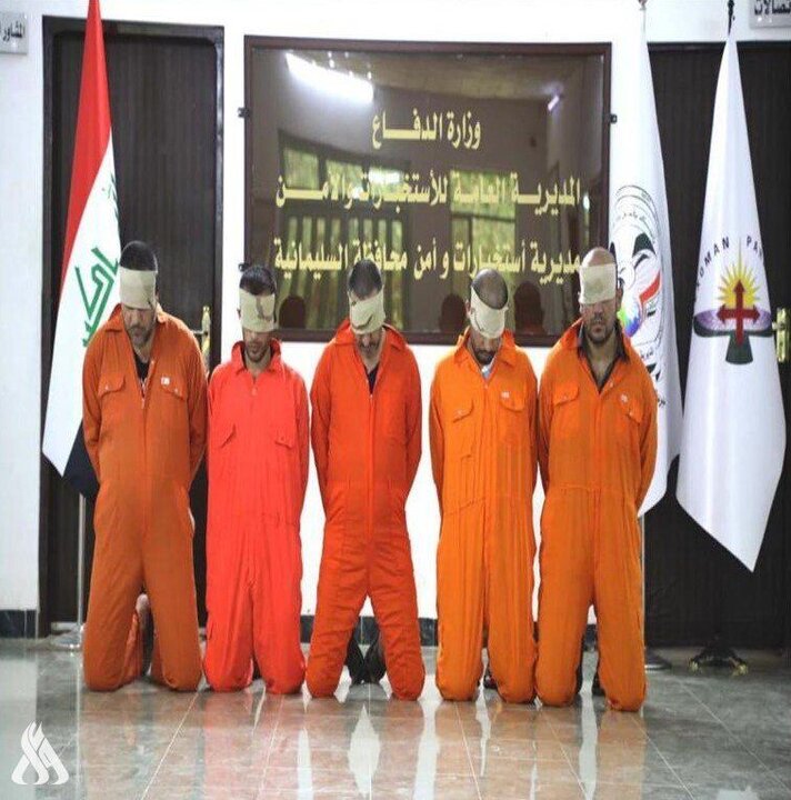 بازداشت ۵ تروریست در سلیمانیه عراق