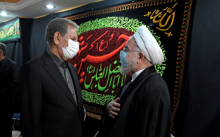 مراسم عزاداری محرم در دفتر حسن روحانی / عکس