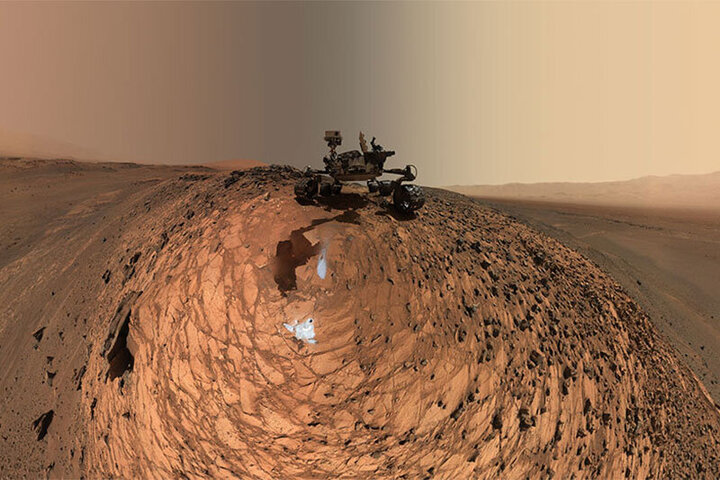 ضبط صدا و تصاویری جالب از مریخ  / فیلم