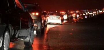آخرین وضعیت راههای کشور | ترافیک شدید در جاده کرج - چالوس