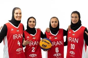 بسکتبال ۳ نفره دختران ایران شکست خورد