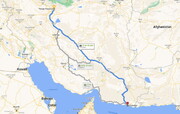 فاصله تهران تا چابهار چند کیلومتر است؟