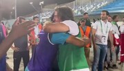 خوشحالی عجیب ساپینتو بعد از پیروزی مقابل ملوان / فیلم