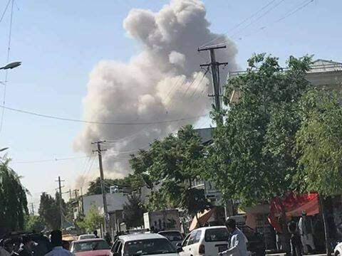  انفجار هولناک حین سخنرانی رهبر طالبان