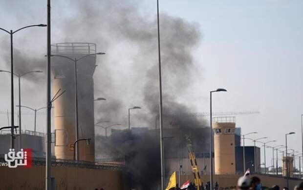 سفارت انگلیس در عراق منفجر شد