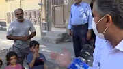 نجات جان ۲ دختربچه خردسال از شعله های آتش توسط دو جوان فداکار در کرمان / فیلم