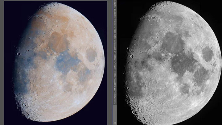 تصویری خارق العاده از کره ماه ببینید + عکس