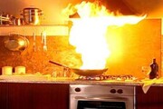انفجار وحشتناک آشپزخانه درپی بی احتیاطی آشپز سر به هوا / فیلم