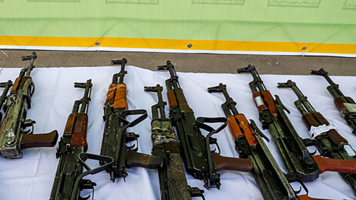 کشف و ضبط ۷۶ اسلحه جنگی و شکاری غیر مجاز در خوزستان