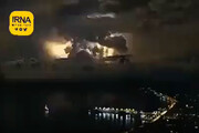 ویدیو حیرت انگیز و دیده نشده از طوفان الکتریکی