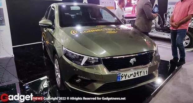 اولین خودروی ایرانی مجهز به آپشن تماس اضطراری / خودروی «تارا کانکتد» را ببینید + تصاویر