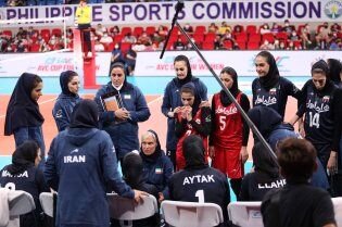  دختران والیبال ایران به چین‌تایپه مغلوب شدند 