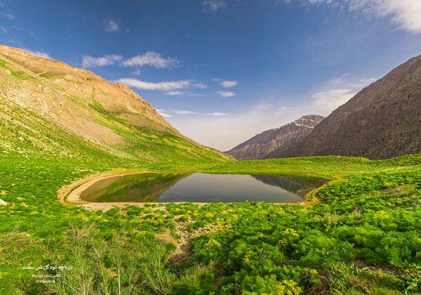 کوه گل‌سی‌سخت؛ چشم‌اندازی زیبا در کهگیلویه و بویر احمد