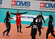 جایگاه هفتم برای تیم ملی والیبال زنان ایران در جام کنفدراسیون آسیا