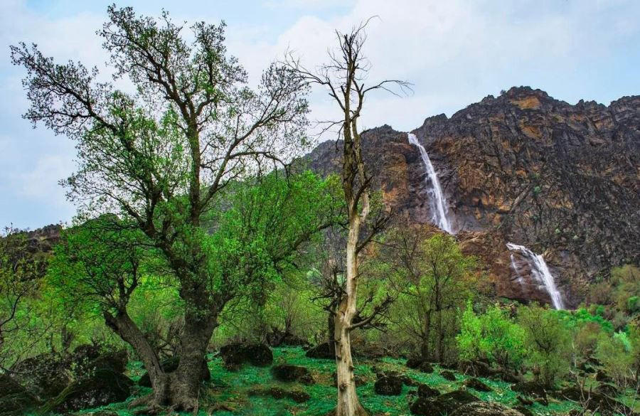 بلندترین آبشار ایران در لرستان