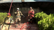 انفجار خانه دو طبقه در خیابان بریانک + ۶ مصدوم