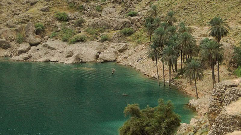 دریاچه‌ای با عمق ۵۰ متری در خوزستان